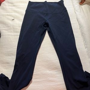 size 6 navy lululemon align leggings